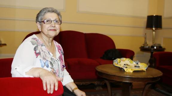 Mauri García Vecino ha recibido un reconocimiento institucional en el Día de la Mujer.