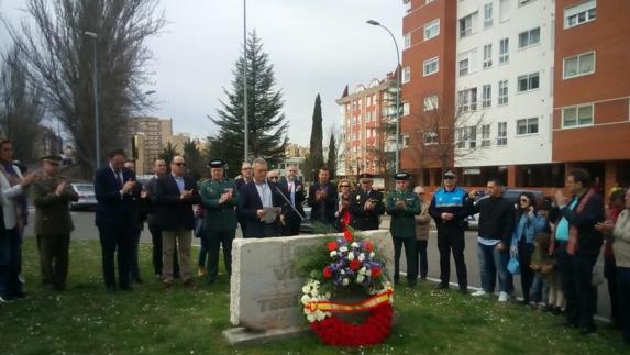 Lectura del manifiesto dedicado a las víctimas del terrorismo.