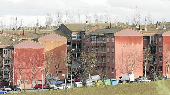Viviendas del barrio de Buenos Aires.