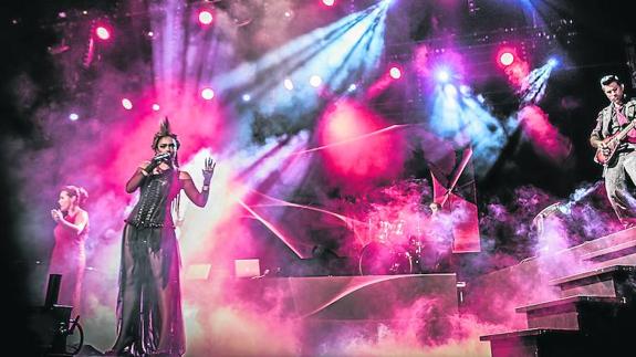 Imagen del espectáculo, mezcla de música y color, que llega a Zamora y a Valladolid los días 31 de marzo y 1 y 2 de abril, respectivamente.