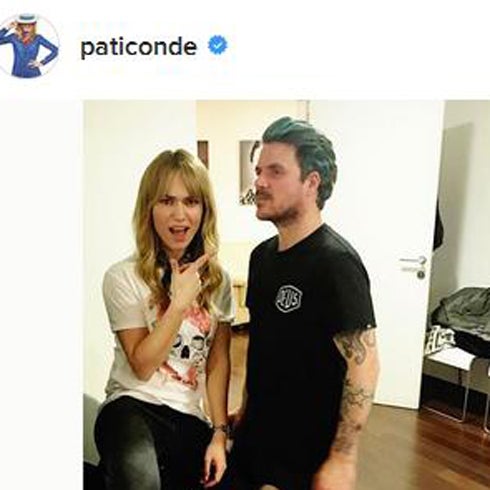 Patricia Conde y Dani Martín se reencuentran. 