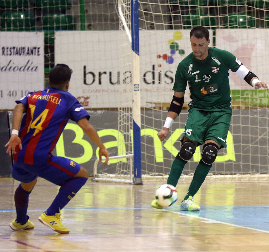 Alberto Sanz 'Mordi', durante un partido en el Pedro Delgado.