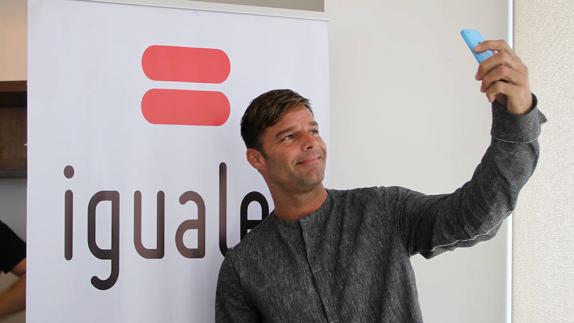 El puertorriqueño Ricky Martin.