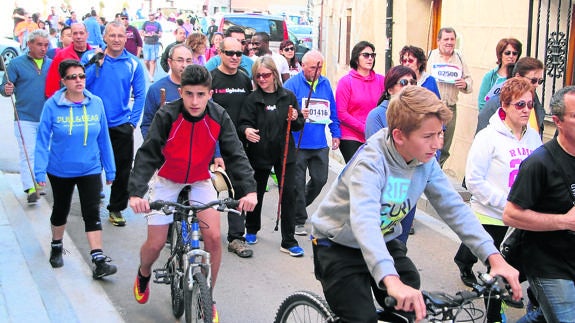 Participantes en la carrera de Antigüedad.