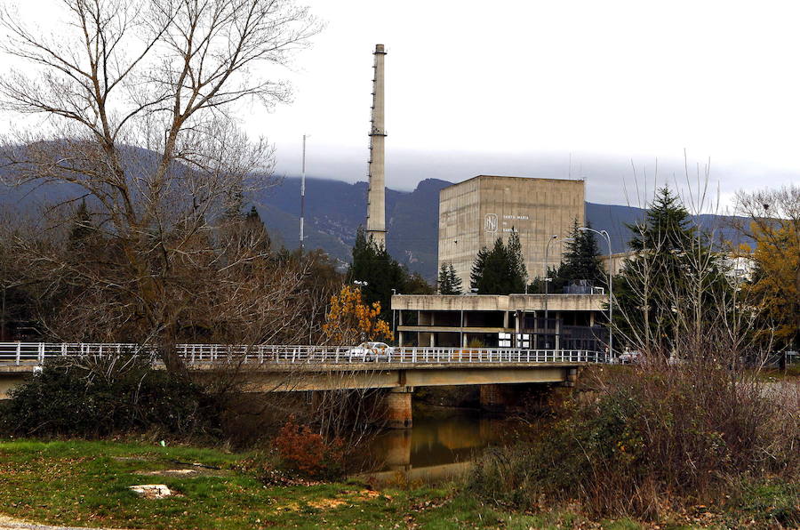 Vistas enerales de la central nuclear de Garoña