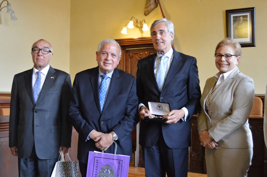 Tomás Regalado, Julián Linares, José Luis Rivas y Ana Cristina Regalado.