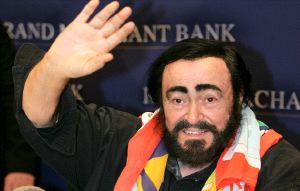 Luciano Pavarotti. / EL NORTE