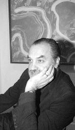 Mariano Olcese, en la galería La Maleta. / HENAR SASTRE