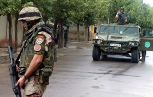 Soldados españoles de la ISAF en Afganistán.