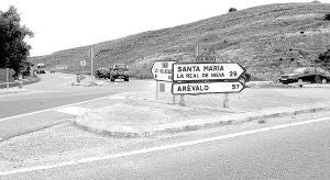 Fomento da los primeros pasos para doblar la N-110 y mejorar el cruce de Tejadilla