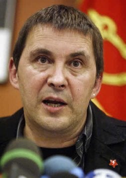 Arnaldo Otegi./ V. WEST-REUTERS