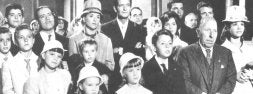 Imagen de 'La gran familia', con Pepe Isbert y Alberto Closas./ EL NORTE
