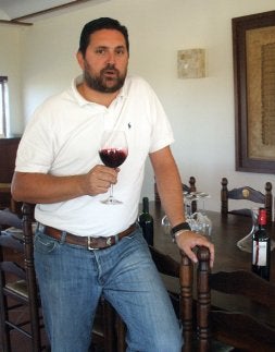 Jaime Suárez, enólogo de la bodega. / M. J. C.