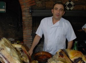 Carne de buey y arcilla
