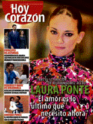 Laura Ponte niega tener novio y afirma que «lo último» que necesita ahora es amor
