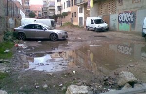 ¿Una calle o un campo minado?