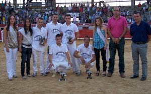 El zamorano Dani Alonso gana el concurso de cortes de Pedrajas