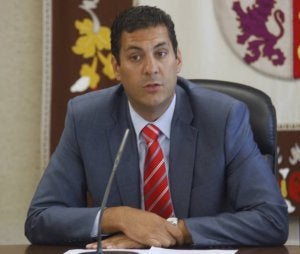 El delegado territorial de la Junta, Alberto Castro. ::
R. CASADO