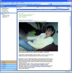 El correo, con los añadidos sobre Valladolid y Caja Madrid, que circula por Internet.