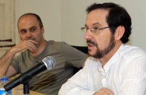 Fermín Herrero y Hernández Baruque, en la Casa Zorrilla. ::
H. SASTRE