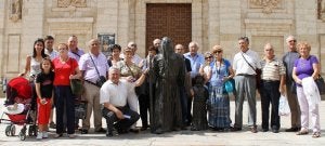 Cooperativistas de Baltanás durante su visita a Las Edades del Hombre. ::
LUIS ANTONIO CURIEL
