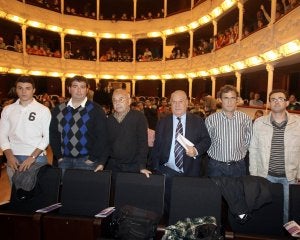 Guillermo García, Raúl Villameriel, Jose Ignacio Reguero, Juan Abad, Carlos Sambade y Carlos González. ::
J. RUIZ