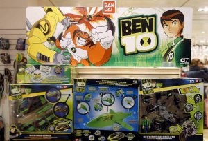 Ben 10, uno de los juegos demandados este año. ::                             A. Q.