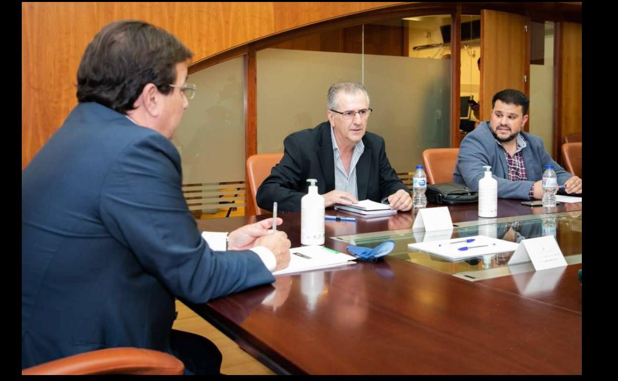 Reunión en Mérida. 