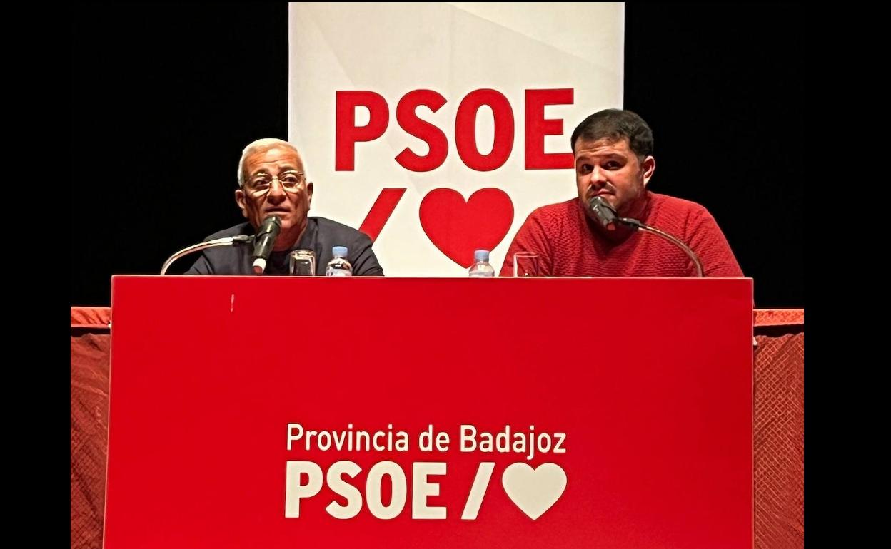 Juan Carlos Prieto, candidato del PSOE a la alcaldía de Alburquerque