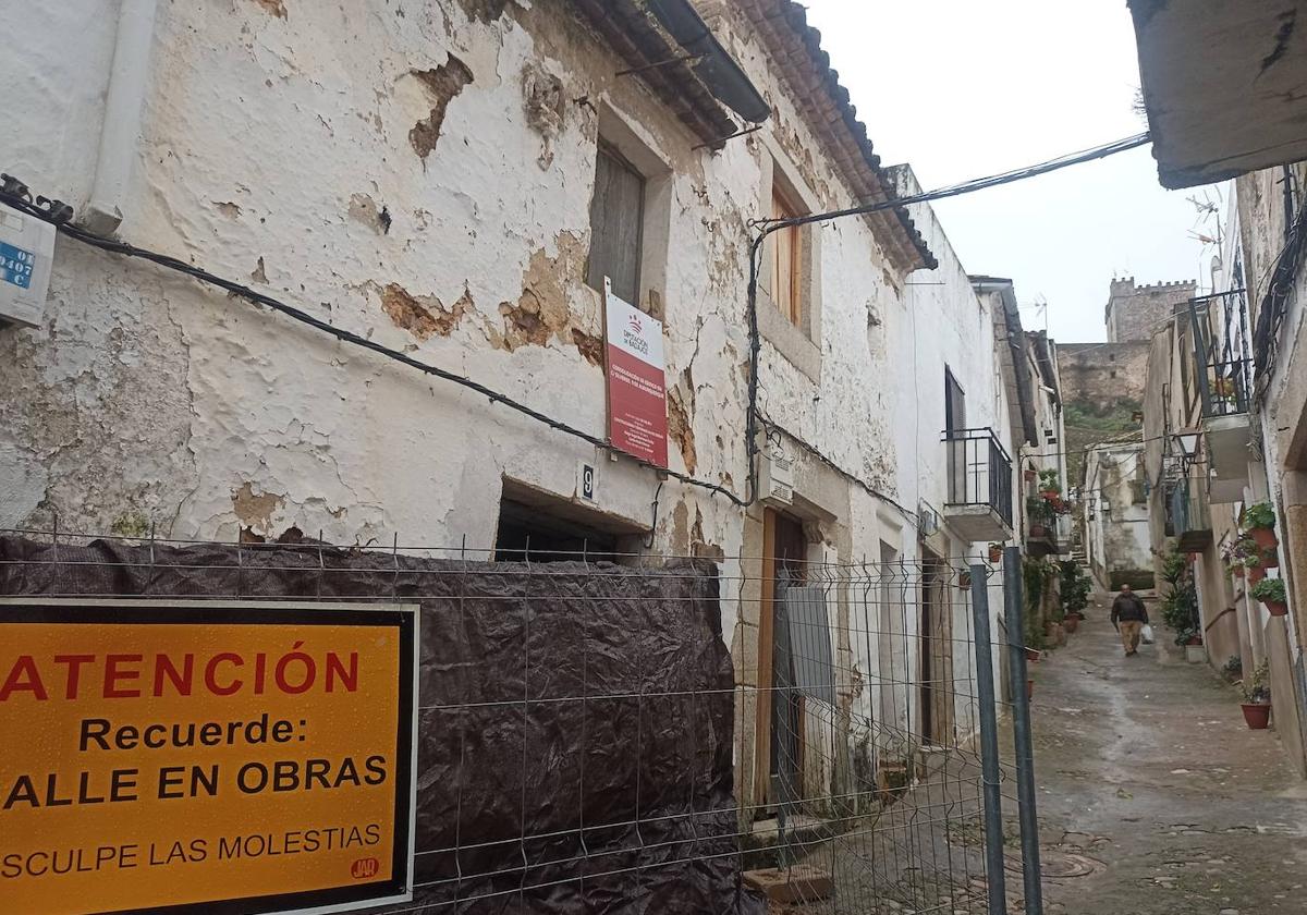 Obras en la casa de la calle Silveros
