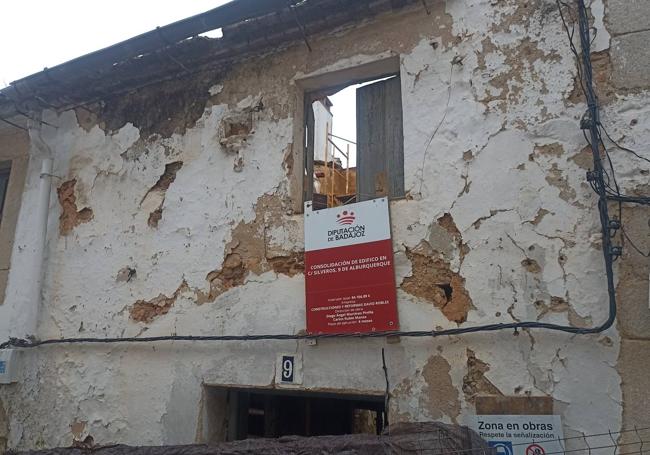 Casa en obras en la calle Silveros