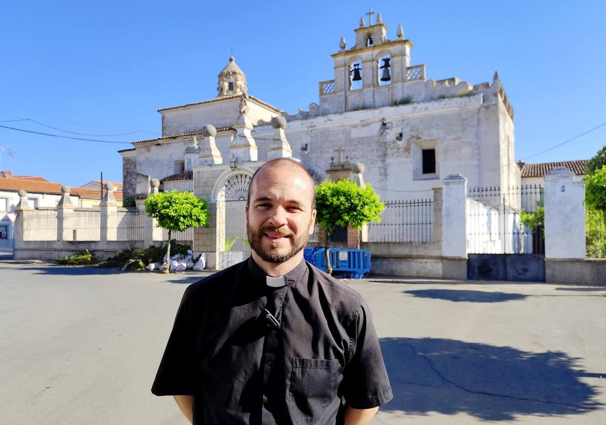 Domingo Sánchez en la plaza de San Francisco