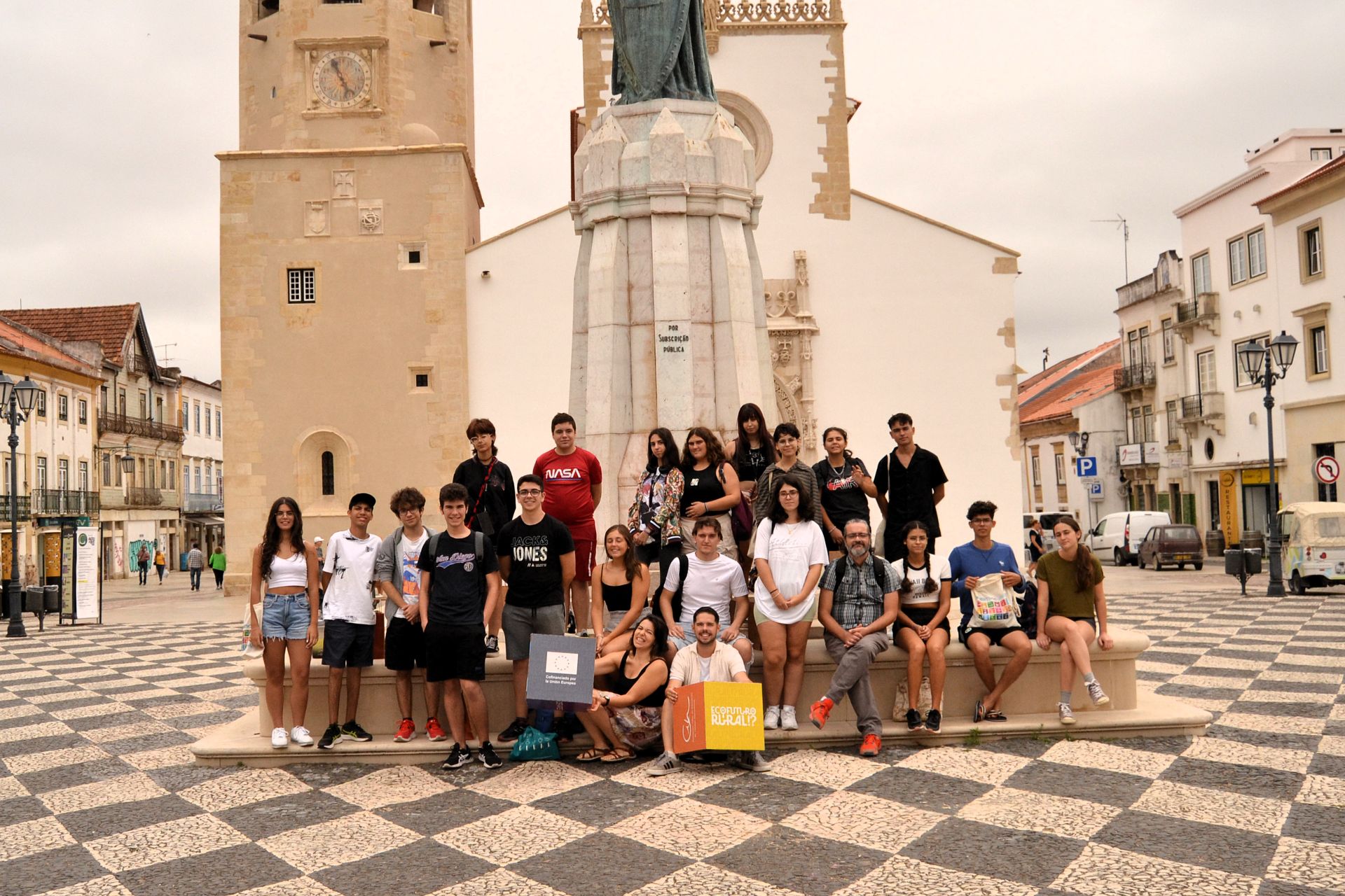 Participantes de Ecofuturorural!? en Tomar (Portugal)