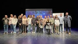 Alumnos participantes en otra edición del certamen de jóvenes alumnos.