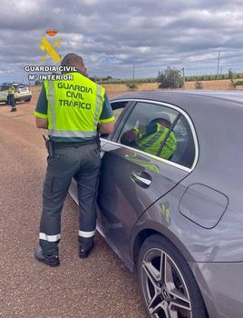 La conductora fue interceptada en Torremejía.