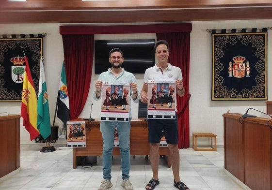 Sergio Gordón, a la izquierda, junto a José Francisco Nacarino