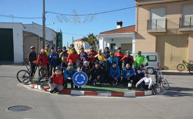Participantes en la última ruta 
