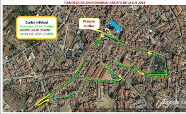 Carrera a pie por la localidad 