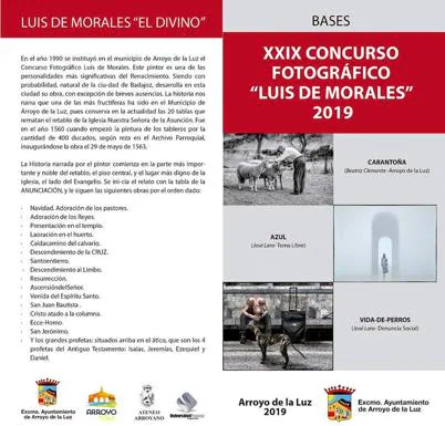 XXIX Concurso Fotográfico 'Luis de Morales' 2019