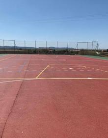 Imagen secundaria 2 - Mejoras en las pistas deportivas de la barriada del Convento