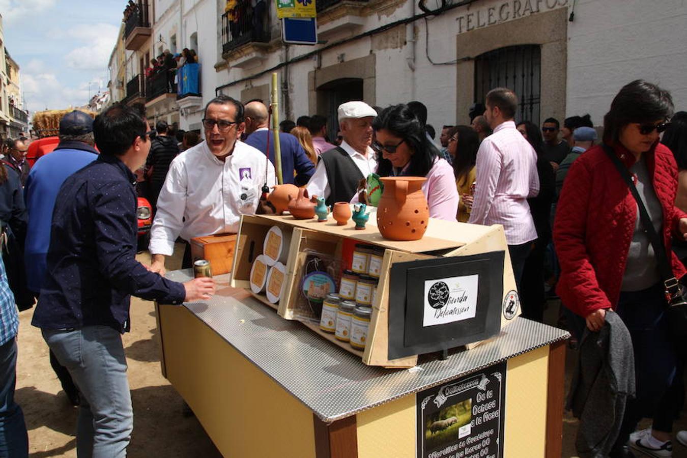 El pasado 22 de abril Arroyo de la Luz volvió a vibrar con el galopar de los caballos que recorrieron la Corredera, ocupada por unas 15.000 personas. En la fiesta participaron 160 jinetes y 4 carrozas, con unos 450 participantes. 