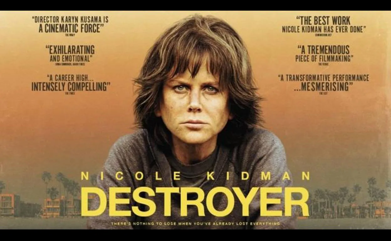 La película para el domingo es 'Destroyer. Una mujer herida'