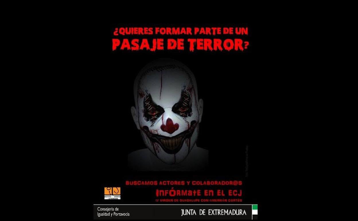 Se buscan actores y colaboradores para un Pasaje de Terror