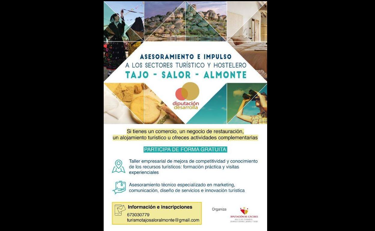 Diputación Desarrolla comienza reuniones de asesoramiento técnico a empresarios turísticos y hosteleros de Tajo-Salor-Almonte