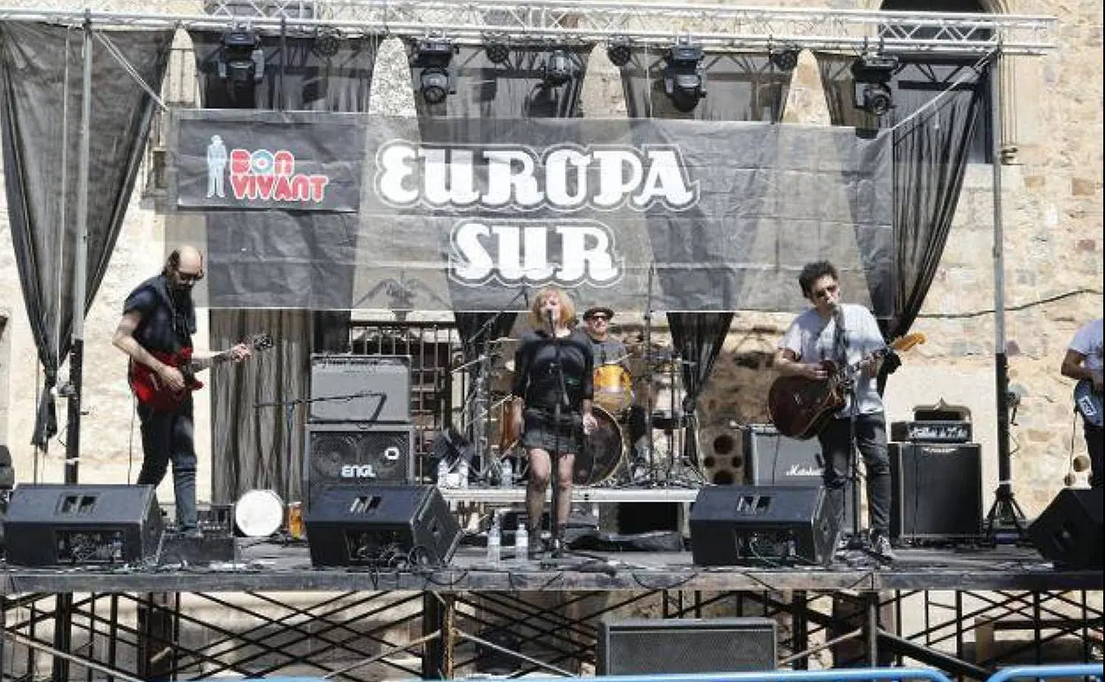 Concierto de la última edición del festival Europa Sur en la Ciudad Monumental.
