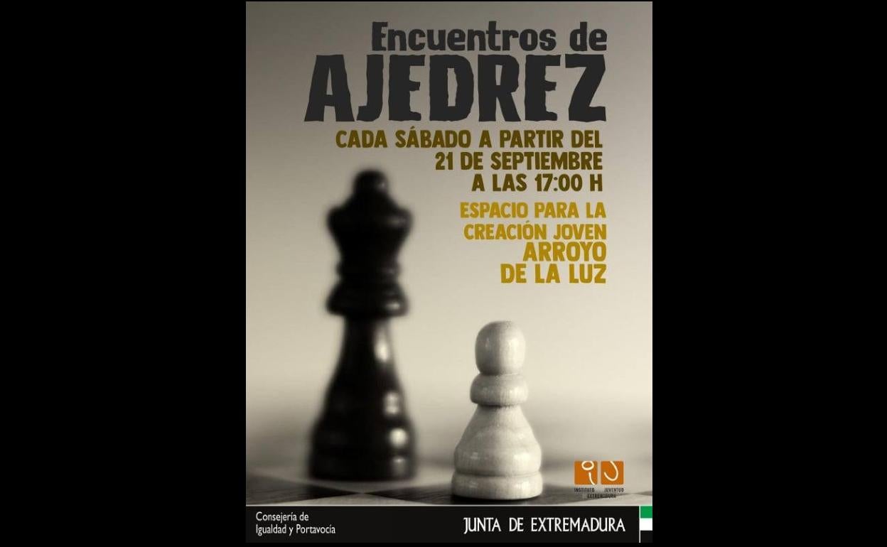 Encuentros de ajedrez en el ECJ de Arroyo de la Luz