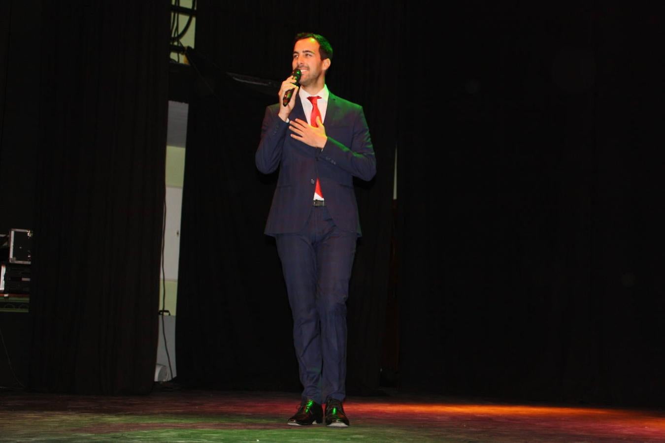 Juanfran Curado, voz del posterior espectáculo ‘Tu ausencia, homenaje a Carlos Cano’. 