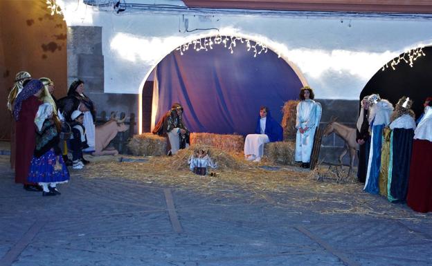 Imagen principal - Belén Viviente de Arroyo de la Luz