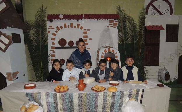 Representación en Huertas de Ánimas, núcleo de población de Trujillo 