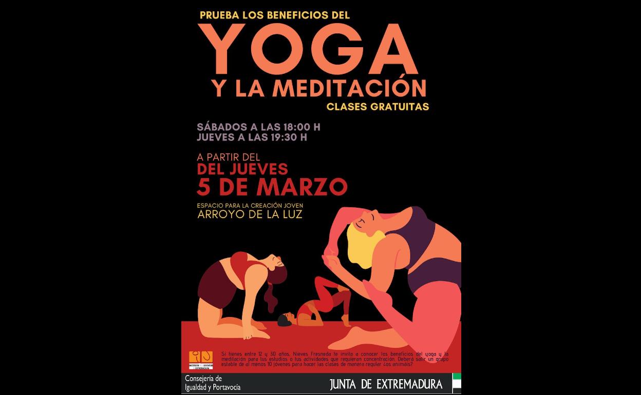 Cambio de fecha para el inicio de las clases de yoga del ECJ